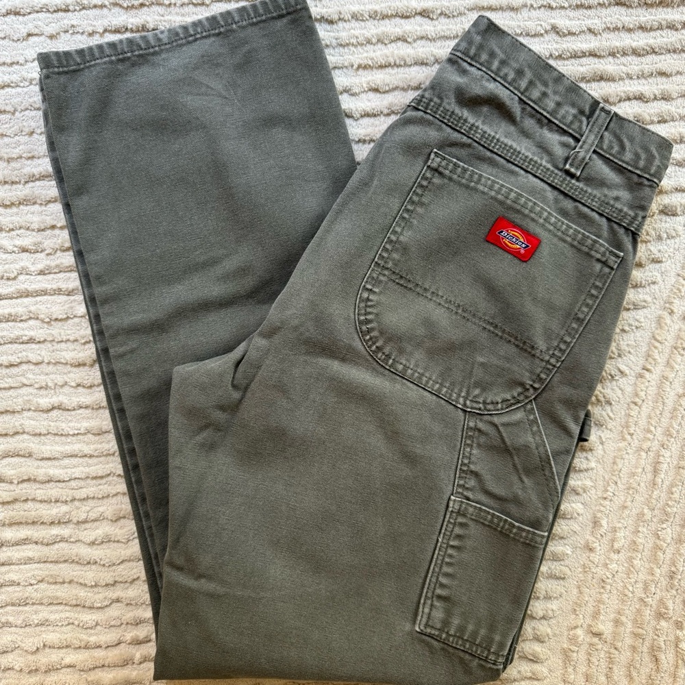 Dickies Gray/ Green Carpenter Pants